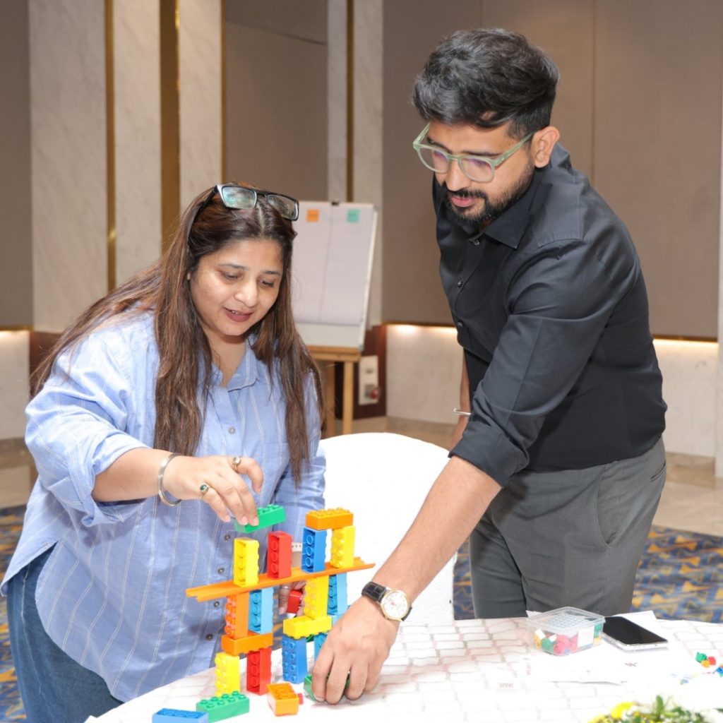 LEGO Team building at Indore Management Association
