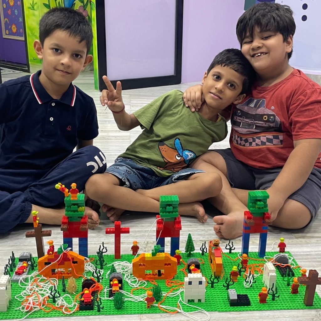 halloween lego workshop