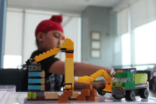 LEGO construction models 1
